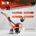 BKR® Heavy Duty Power Tiller - 2 Stroke 68 CC 3.5 HP Engine for Efficient Soil Cultivation | Simple Control & Fuel efficient Operation | 6 Months Manufacture Warranty- LG0568