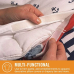 VELCRO® Sticky-Back Tape for Fabrics | 24in x 3/4in Single roll | No-Sew Hook & Loop Adhesive for Clothing & Décor HM0750