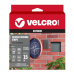 VELCRO® Extreme Outdoor Strips Titanium – 6″×4″ Heavy-Duty UV & Weather-Resistant Hook & Loop 3 strip in a Pack) Holds up to 15 lbs HM0753