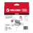 VELCRO® Extreme Outdoor Strips Titanium – 6″×4″ Heavy-Duty UV & Weather-Resistant Hook & Loop 3 strip in a Pack) Holds up to 15 lbs HM0753