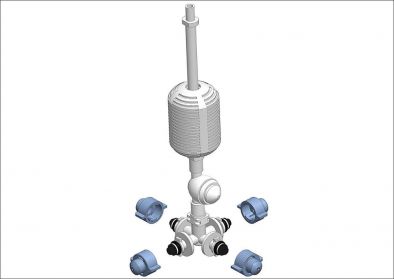 Mist Cooling Misting Fogger Pipe Set