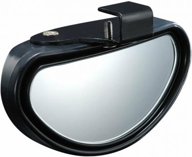 BKR Rearview Blind Spot Mirror – Wide-Angle Safety Mirror for Vehicles, Eliminates Blind Spots for Towing, Parking, and Reversing | Pack of 2-CA0054