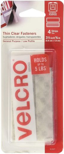 VELCRO® Brand Thin Clear Fasteners  91327