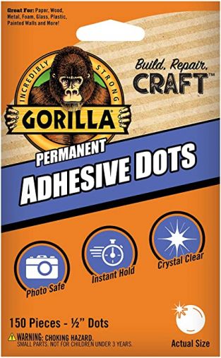 Gorilla Permanent Adhesive Dots