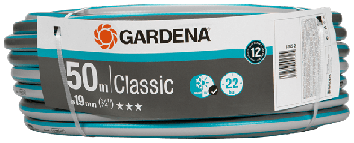 GARDENA 18025-20 Classic Hose 19 mm (3/4") 50m LG0898