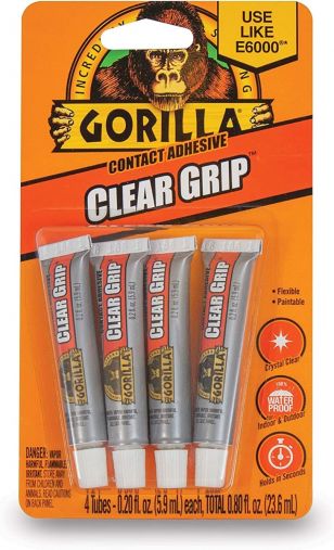 GORILLA CLEAR GRIP 4 PACK 0.2OZ