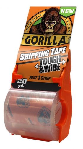 Gorilla Packing Tape With Dispenser 72 mm X 18.28m