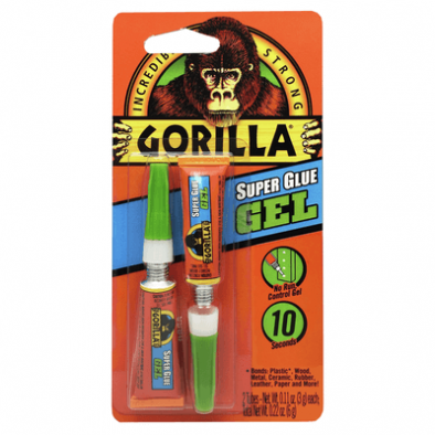 Gorilla Super Glue Gel Pack Of 2
