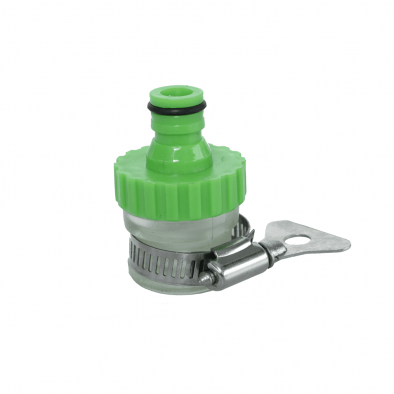 JAGAN HARDWARE Joint Connector -Tap to Pipe 1/2" with Clamp LG0353