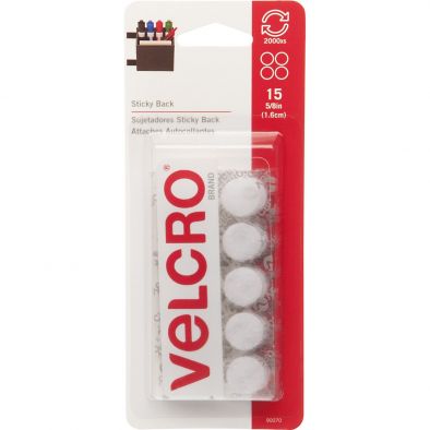 velcro sticky back