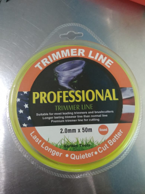 BKR® Round Nylon Trimmer Brush Cutter Wire  50MTR -LG0551
