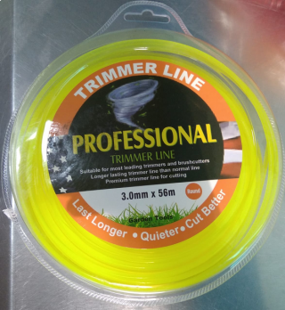 BKR Round Nylon Trimmer Brush Cutter Wire 56MTR -LG0552