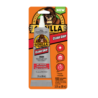 Gorilla 8040001 Clear Grip Contact Adhesive