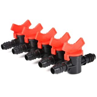 Jagan Hardware 2 Pipe Connector with on Off Switch Set of 5 pcs (3/4 inch)