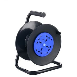BKR® Electric Cord Reel With 15 Meter Wire & 3 Socket
